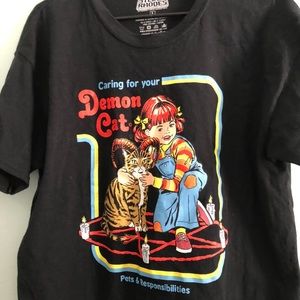 Shirts | Demon Cat Shirt | Poshmark